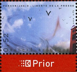 Freedom of the Press "Blue Sky and Woman's Head"