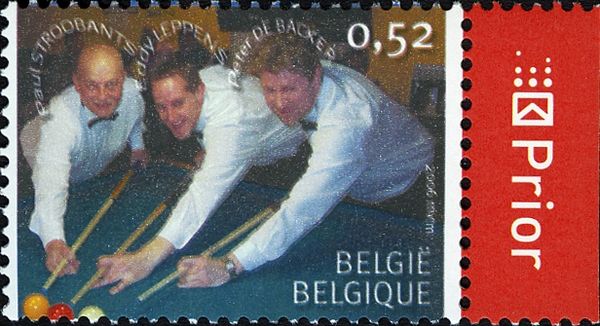 Billiards Champ. Leppens, Stroobants + De Backer