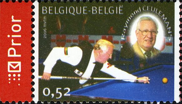 Billiards Champion Raymond Ceulemans (1937-)