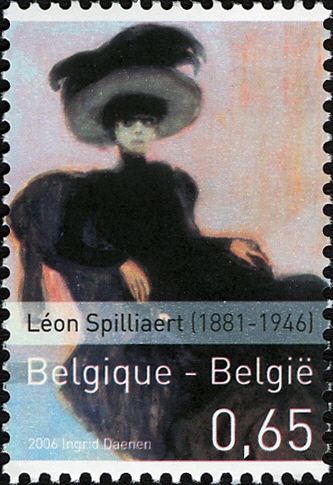 "The Lady with the Hat" (1907) by Léon Spilliaert