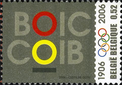 100 year Belgian Olympic Intern. Comity BOIC