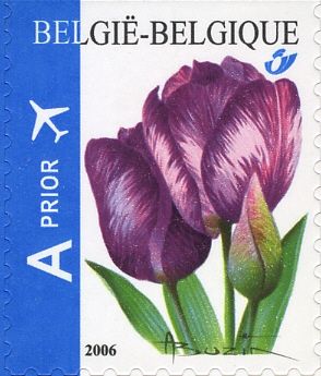 Rembrandt Tulip Self-adhesive - Top + Left Imperforate