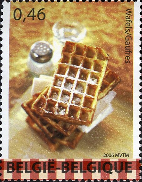 This is Belgium 4th Issue - Waffles