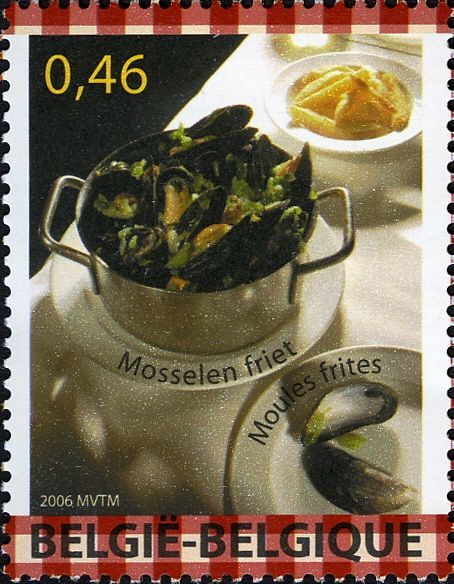 This is Belgium 4th Issue - Mussels Chips