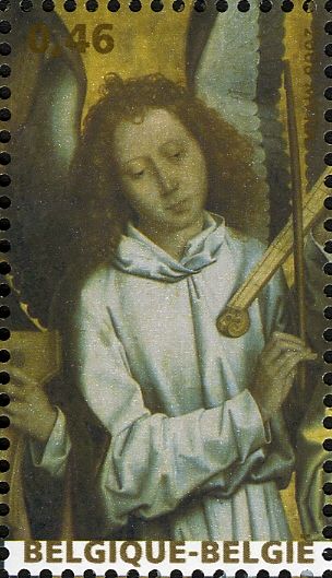 Angels making music by Hans Memling 2