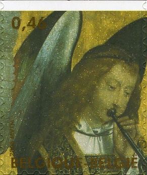 Angel Musician 4 Self-adhesive - Bottom Imperforate