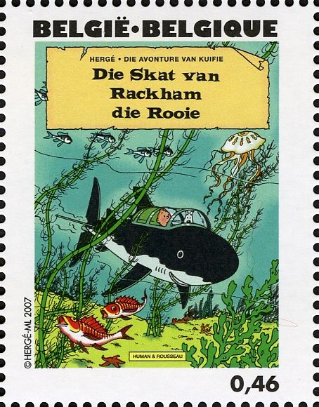 Red Rackham's Treasure (Afrikaans)