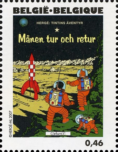 Explorers on the Moon (Swedish)