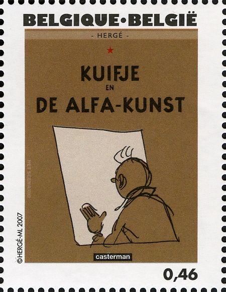 Tintin and Alph-Art (Dutch)