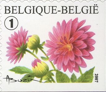 Dahlia Self-adhesive Right Imperforate