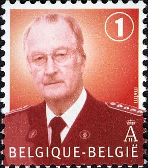 King Albert II in Uniform. Tarif 1