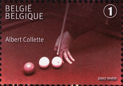 Billiards Champion Albert Collette