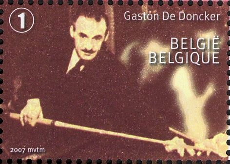 Billiards Champion Gaston De Doncker