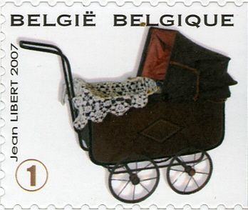 Toys Self-adhesive - Doll Carriage