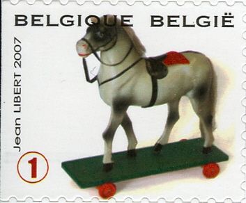 Toys Self-adhesive - Wooden Horse