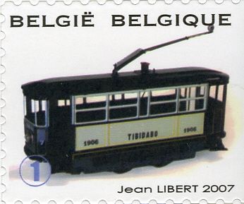 Toys Self-adhesive - Tram
