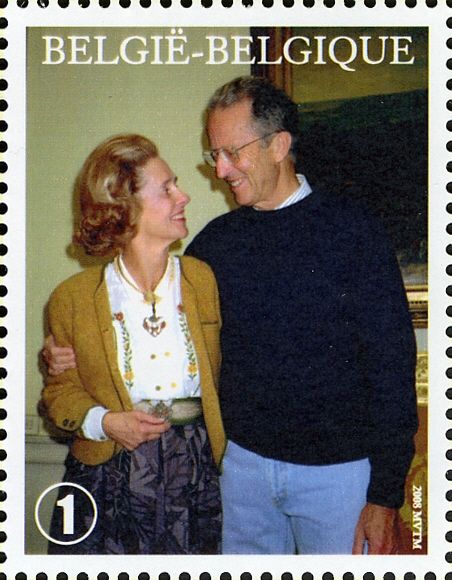 Queen Fabiola & King Baudouin Color