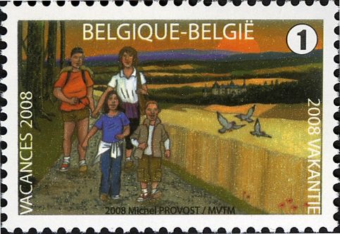 Summer Stamp 2008 - Hiking