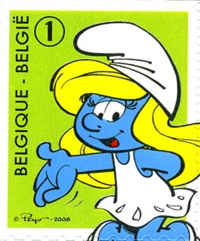 The Smurfs Self-adhesive - Smurfette