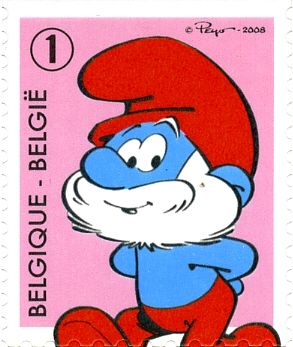 The Smurfs Self-adhesive - Papa Smurf