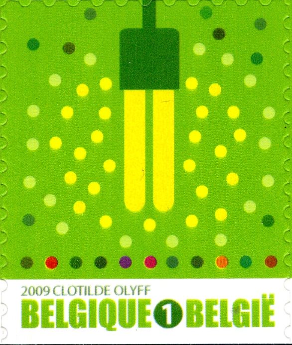 Greenstamp: Low Energy Lamp Bottom + Left Imperforate