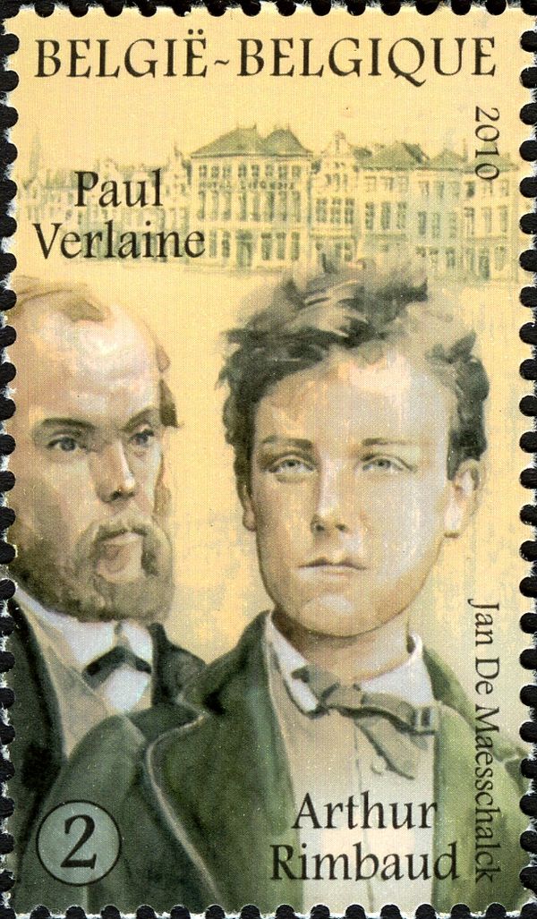 Arthur Rimbaud (1854-1891) & Paul Verlaine (1844-1896)