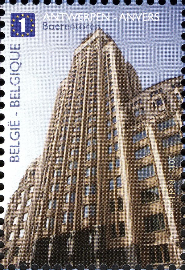 Skyscrapers in Belgium: Antwerp, Boerentoren