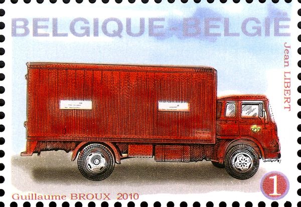 Post Vehicles: Post Truck Bedford 1979