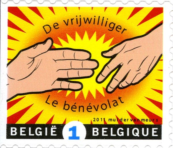 Year of the Volunteer - Right Imperforate