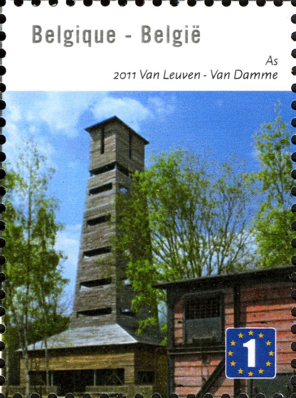 Mining region Kempen: As, Tower and building