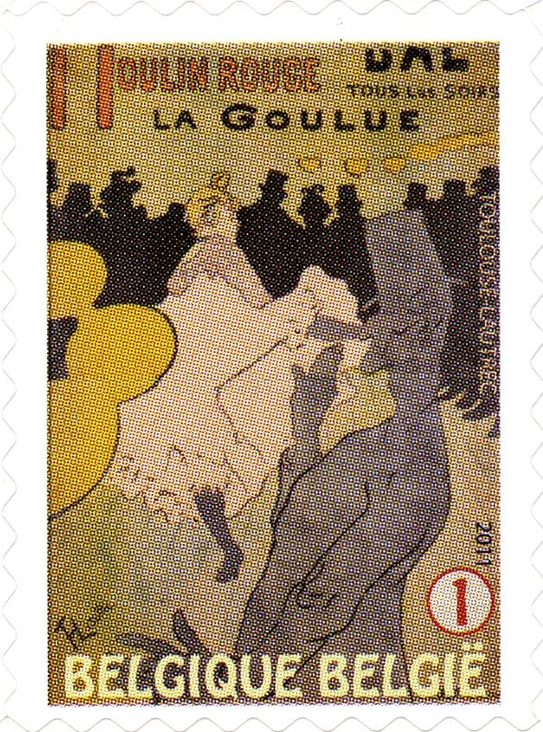 Henri de Toulouse-Lautrec: Moulin Rouge, La Goulue