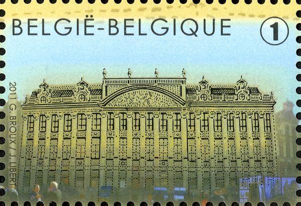 Brussels Grand Place: House of the Dukes of Brabant