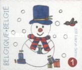Snowman Self-adhesive - Left + Bottom Imperforate
