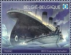 The Sinking of the Titanic, 100 Years Later - Right Stamp