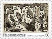 À propos de Binche, Pierre Alechinsky, 1967