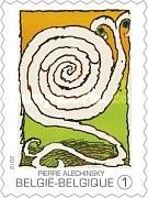 Labyrinthe d'apparat, Pierre Alechinsky, 1973