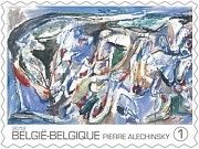 Nuages en pantalon, Pierre Alechinsky, 1957