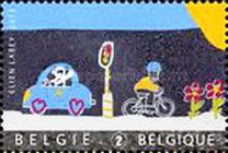 Road Safety: Go for Zero. Drawning by Elien Labey