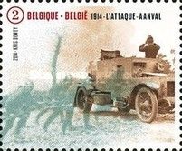 Attack of Belgian Soldiers