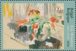 Tulips (1913), Painting by Rik Wouters