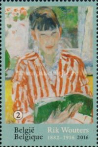 Woman Reading (1913), Painting by Rik Wouters