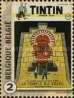 Cover of French edition (Sept. 26, 1946), by Hergé