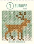 Greetings Europe Bottom + Right Imperforate