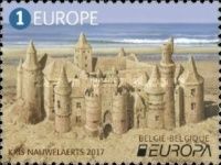 Sand Castle, Built up from 5 existing Belgian Castles