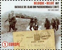 Battle of Passchendaele + Post Card