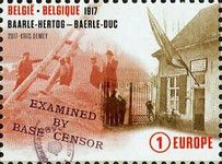 Post Office at Baarle-Hertog -  Censorship