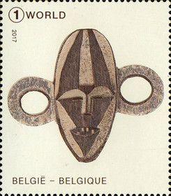 Mask from the Luluwa, ethnic group from Congo
