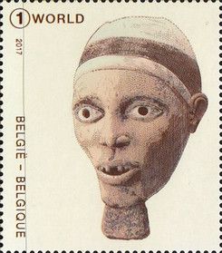 Mask from the Yombe, ethnic group from Congo