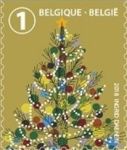 Greetings 2018 Inland Top + Left imperforate
