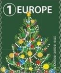 Greetings 2018 Europe Top + Left Imperforate
